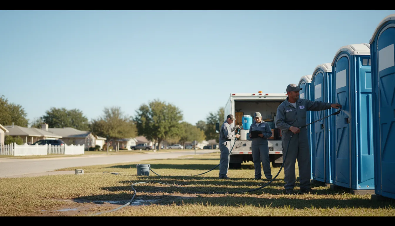 Long-Term Portable Toilet Rental in Lester, AL near me